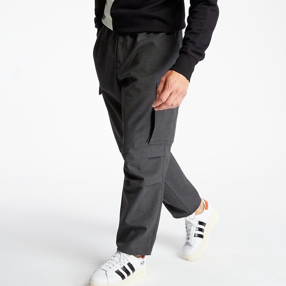 Y-3 CLASSIC WOOL CARGO PANTS, SIZE M